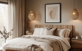 cozy-bedroom-aesthetic bedroom decor-warm-lighting-textures