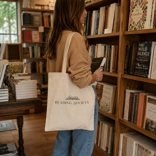 Reading Society Canvas Tote Bag