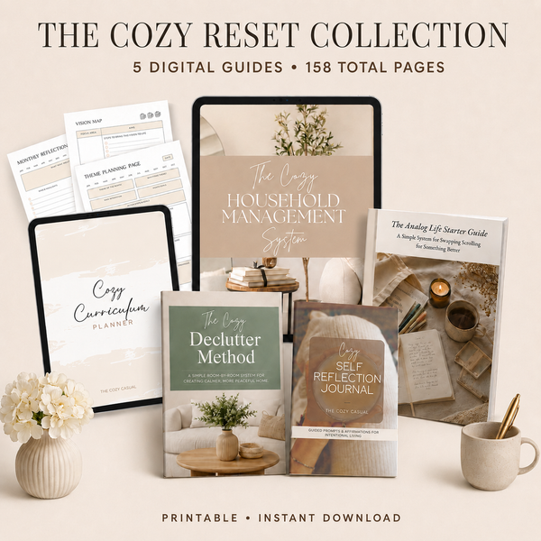 The Cozy Reset Collection - 5 Guides & Planners Bundle