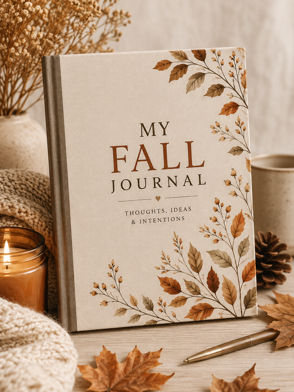 My Fall Journal | Cozy Autumn Hardcover Lined Journa
