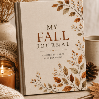My Fall Journal | Cozy Autumn Hardcover Lined Journa