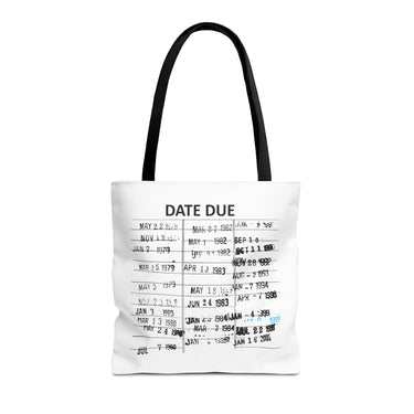 Vintage Library Card Tote